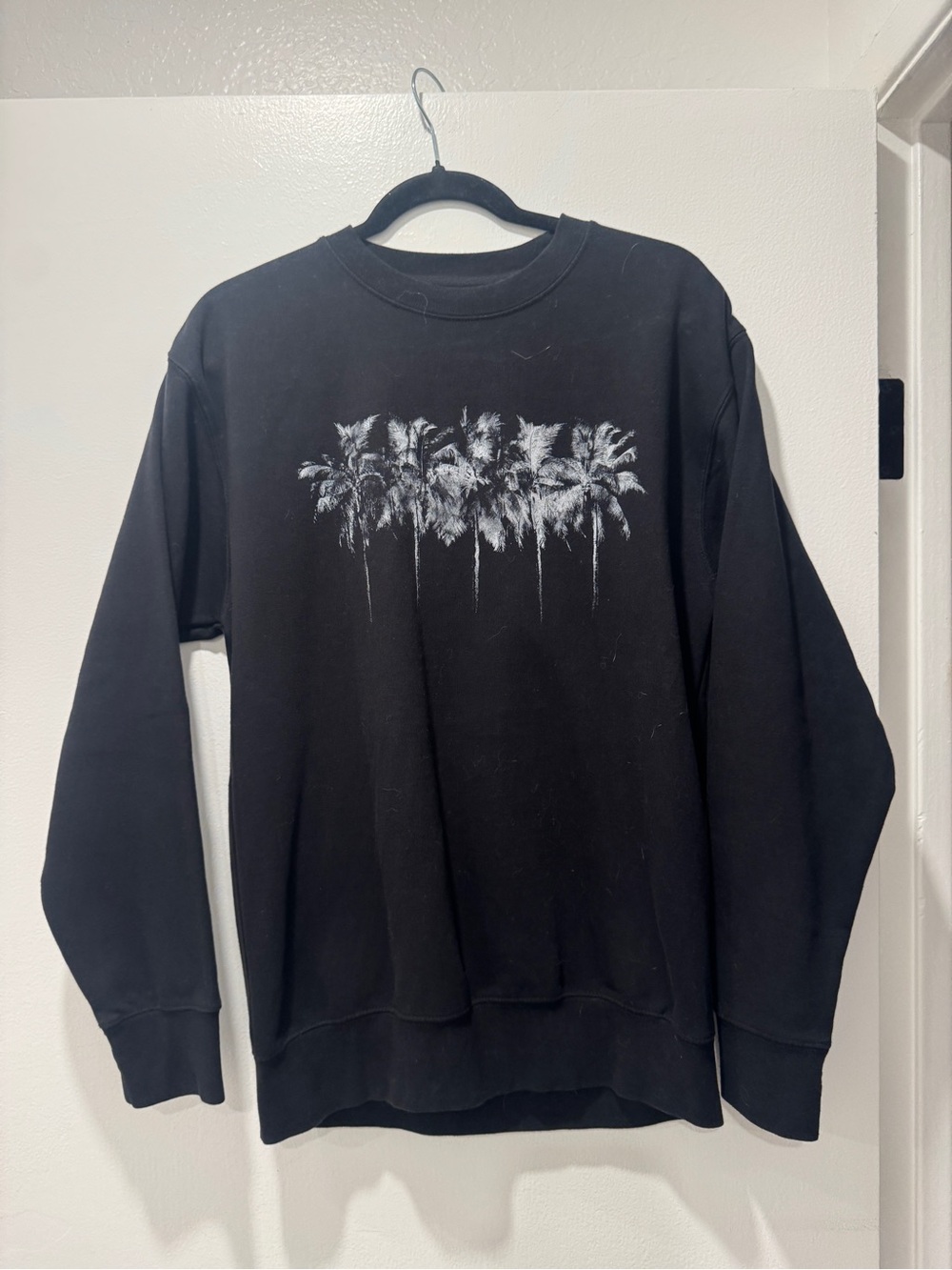 Vestige Palm Tree Crewneck Sweatshirt | Black | Medium